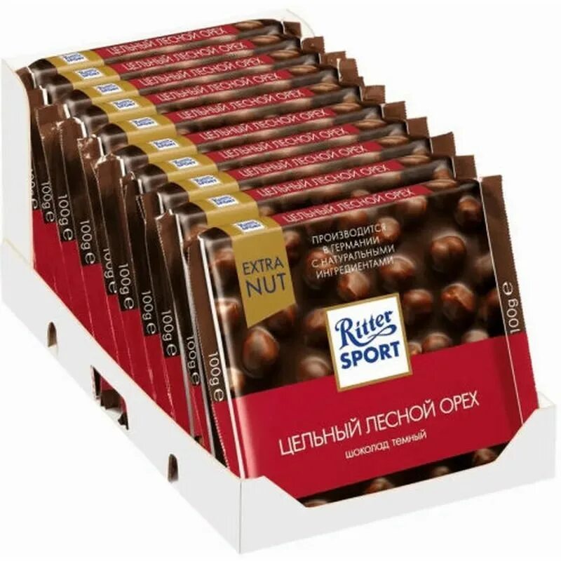 Шоколад орех ritter sport. Шоколад Ritter Sport Extra nut. Шоколад Ritter Sport цельный Лесной орех. Ritter Sport цельный Лесной орех темный шоколад. Ритер Шпорт темный шоколад.