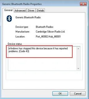Usb код 43
