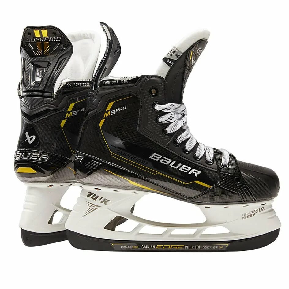 Коньки хоккейные Bauer Supreme SR. Bauer m5 Pro коньки. Коньки Bauer Supreme m5 Pro. Хоккейные коньки Bauer Supreme Mach.