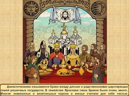 Династические браки руси