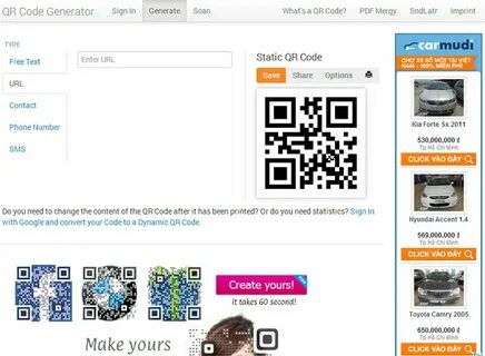 Генератор qr кодов для оплаты