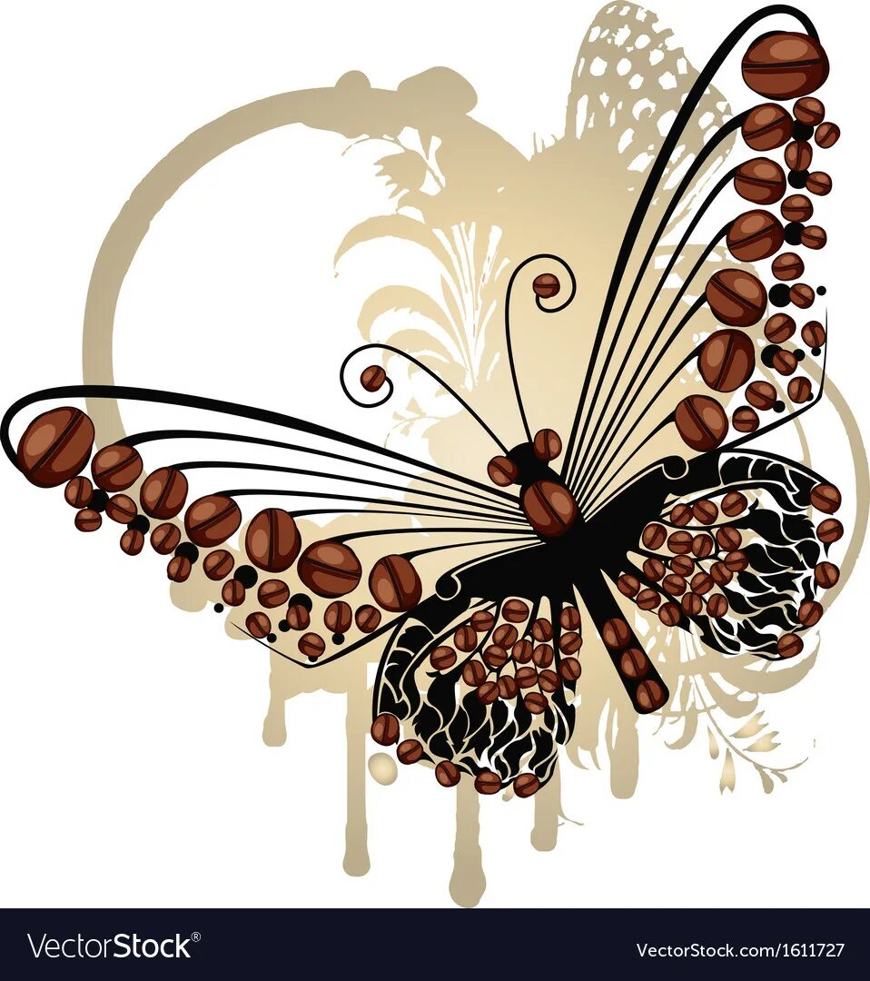 Кофейные бабочки. Бабочка из кофе. Бабочка с кофейными зернами. Бабочка из кофейных зерен. Бабочка нарисованная кофе.