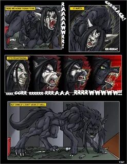 Adopting a werewolf комикс