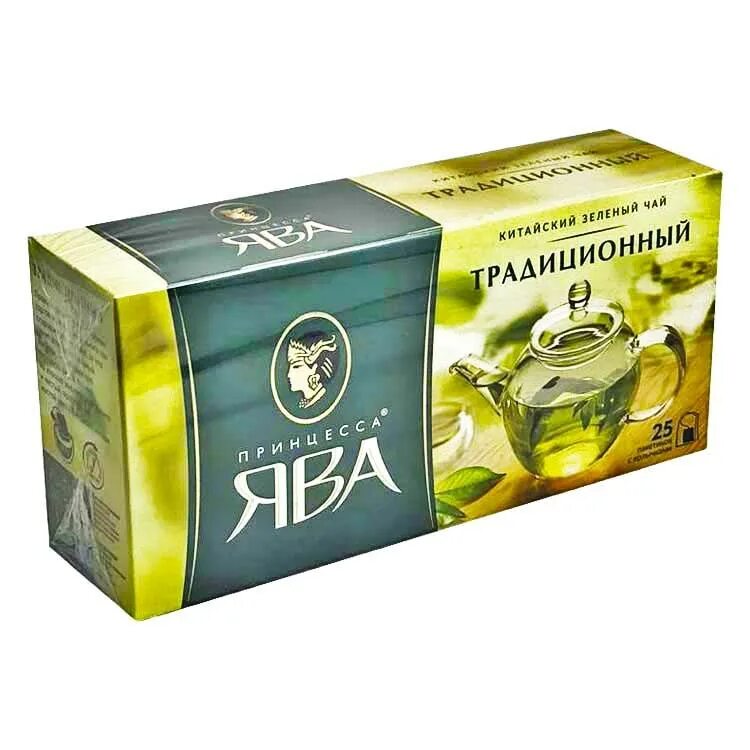 Чай зеленый принцесса Ява традиционный 25пак.. Чай Ява зеленый 25 пак. Чай принцесса Ява зеленый 25 пак. Купить чай ява