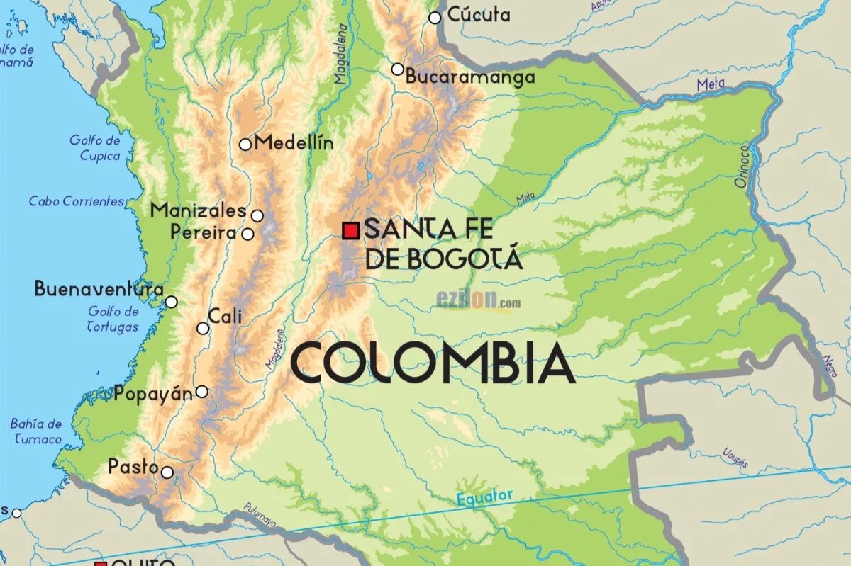 Река колумбия к какому океану относится