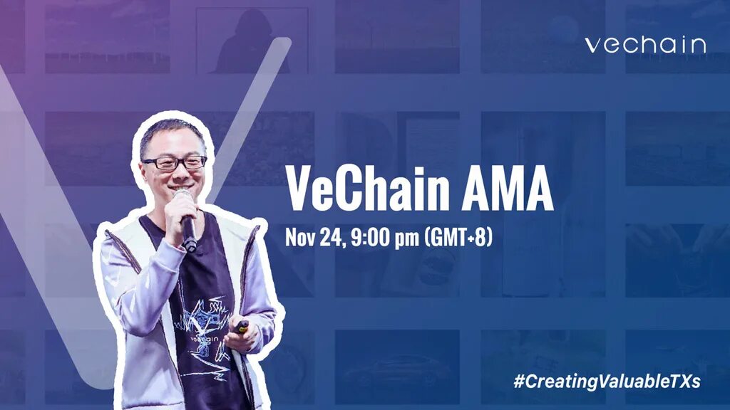 Vechain февраль 2024. CEO VECHAIN.