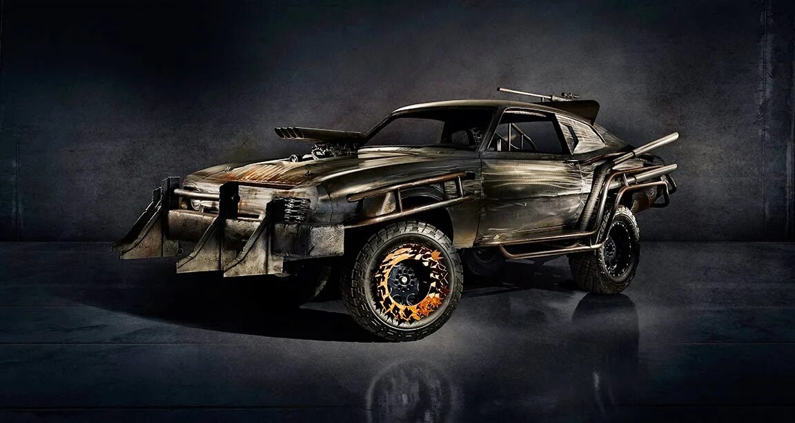 Безумный макс похожие. Chevrolet Mad Max. Машина Дикобраз Безумный Макс. Mad Max катафалка. Машины в стиле Безумный Макс.