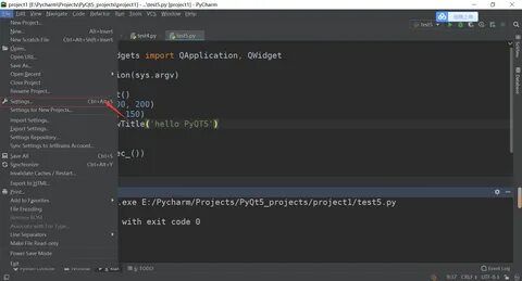 Pycharm module