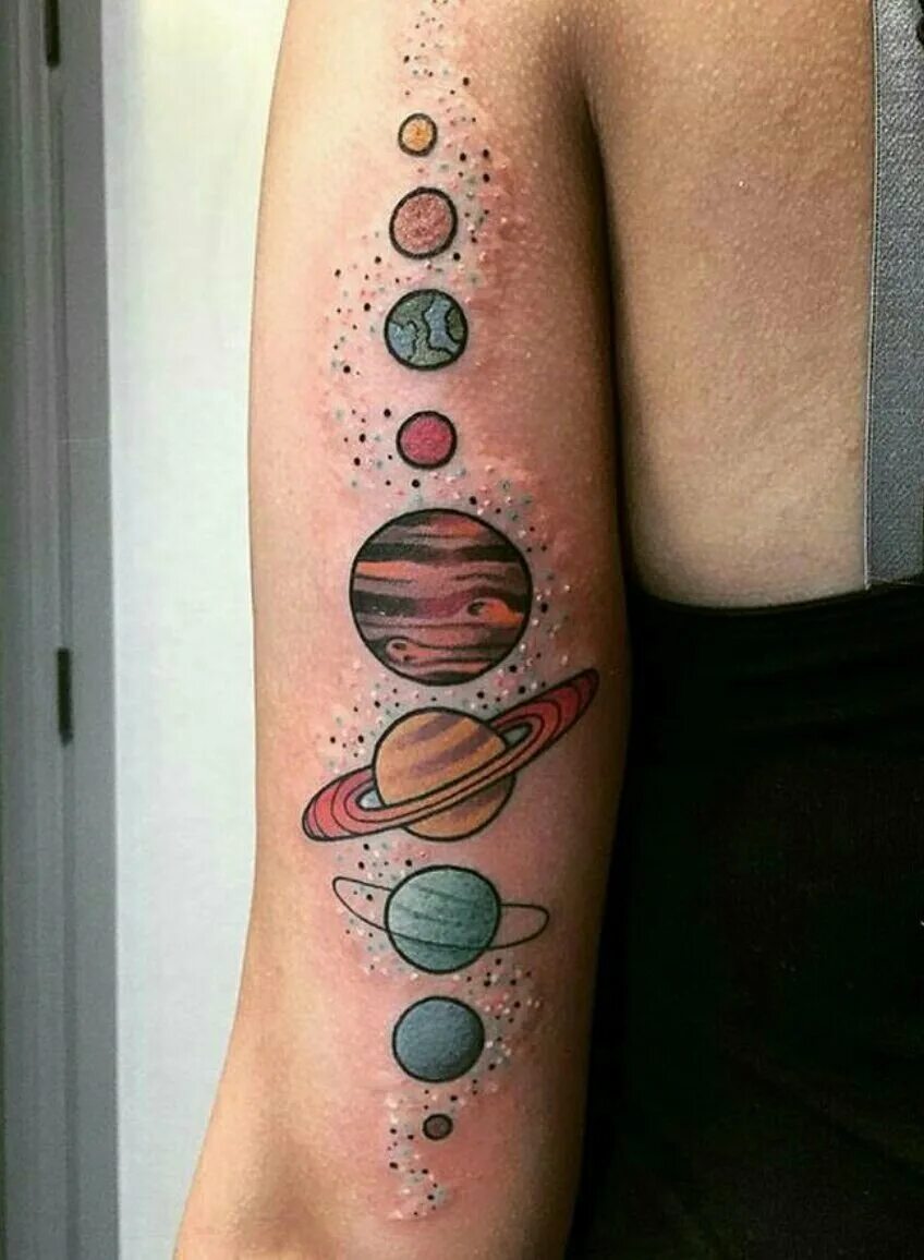 Солнечная система на предплечье. Тату планеты значение. Тату планеты на руке. Тату планеты солнечной системы. Парад планет тату.