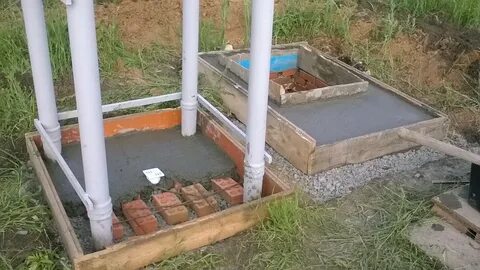 Фундамент под туалет