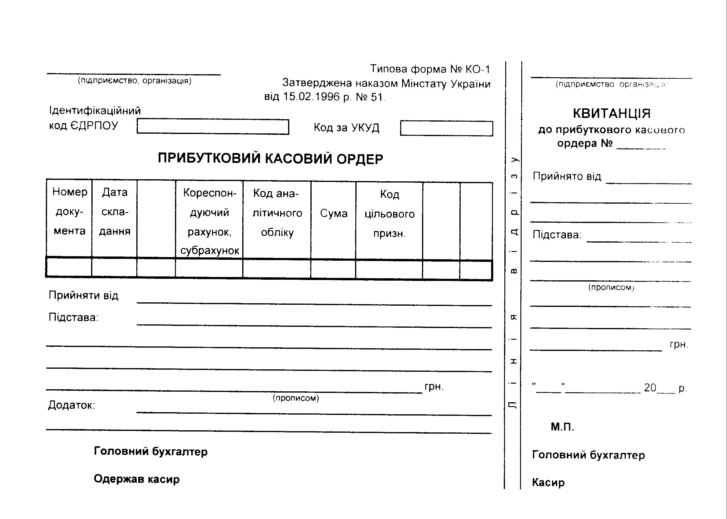 Приходный кассовый ордер печать. Приходный кассовый ордер Украина. Прибутковий касовий ордер ордера образец. Бланк приходный кассовый ордер. Проходной кассовый ордер.