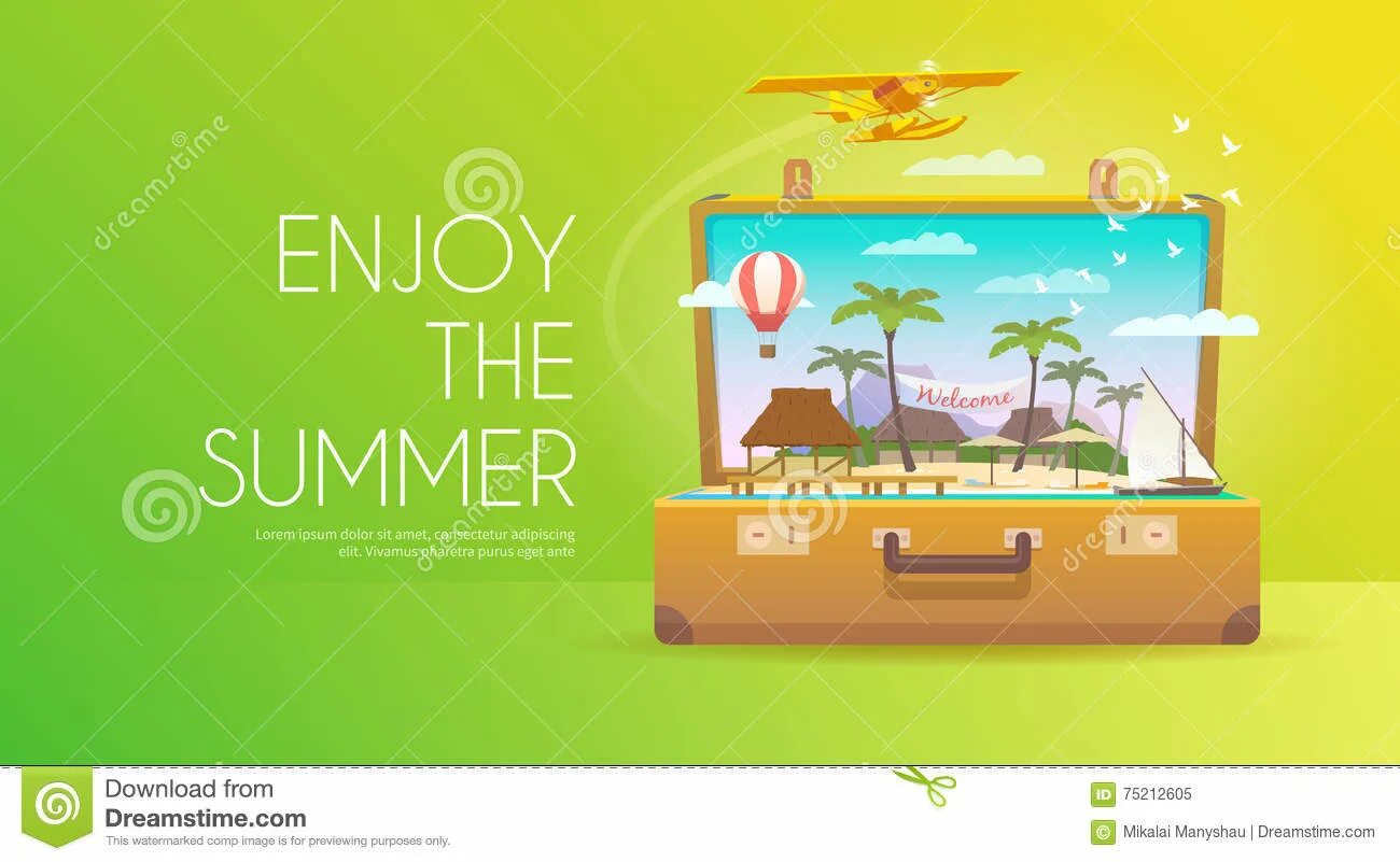 In summer i enjoy. Enjoy summer. отпуск баннер. enjoy your summer. enjoy the summer перевод.