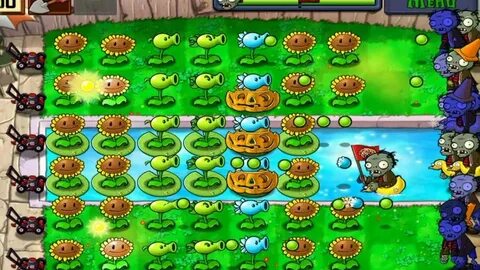Игра растения против зомби уровень