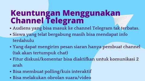 Cara Membuat Channel Telegram untuk Pembelajaran.