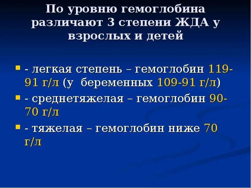 Железодефицитная анемия легкой степени тяжести. Жда степени тяжести. Жда легкой степени тяжести. Степени жда по гемоглобину.