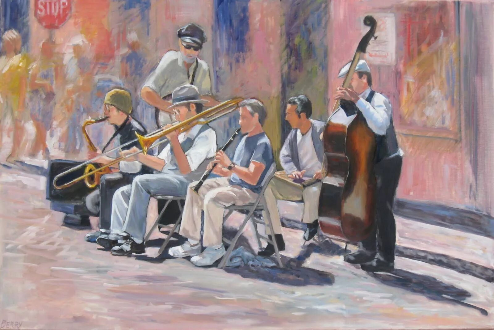 Jazz arts. Картина джаз бэнд. Джаз бэнд живопись арт. Музыканты композиция. Картина музыканты.