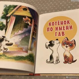 Котенок гав книга