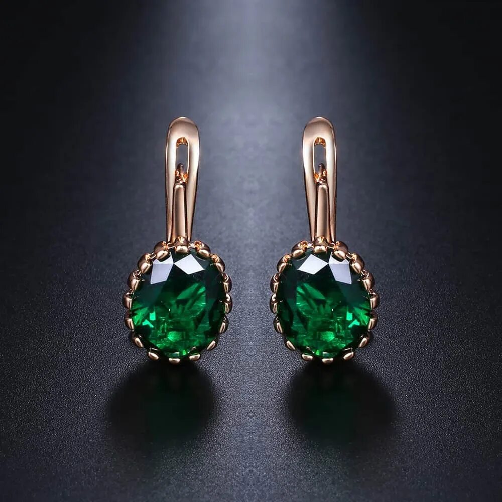 Зеленые серьги фото Emerald Aretes, Arte para vestirse, Aros