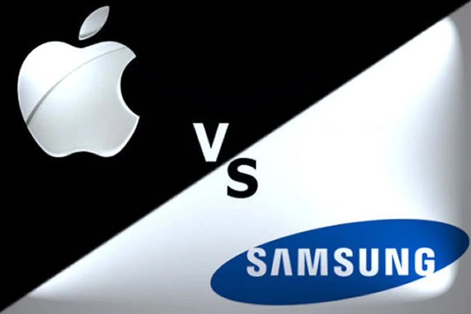 Samsung против iphone. Apple Samsung. Apple vs Samsung. Эппл против самсунг. Конкуренция Apple и Samsung.