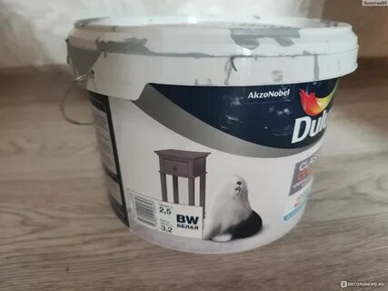 Dulux мебель и дерево белая