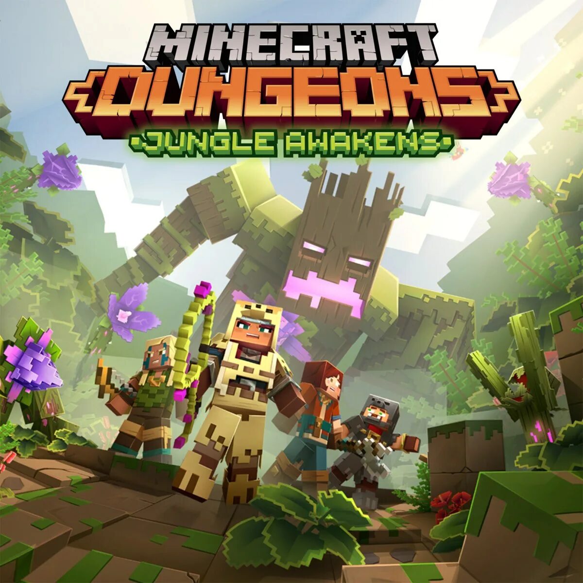 Minecraft обложка. Minecraft Dungeons джунгли. Minecraft Dungeons Jungle Awakens. Майнкрафт подземелье. Обложка МАЙНКРАФТА.