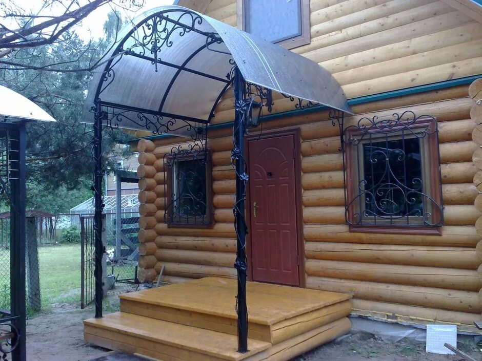 Срубы навесы