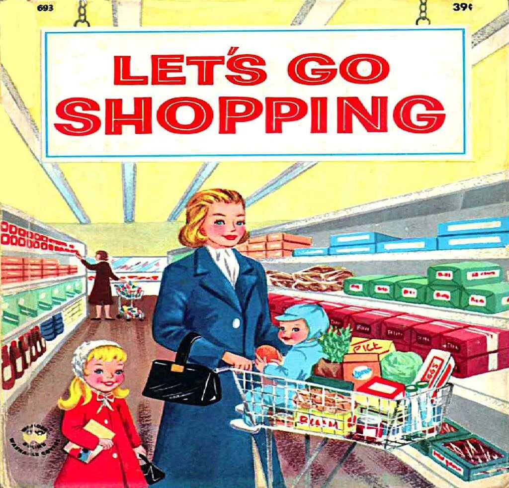 We can go shopping. Lets go магазин. Lets go shopping. Go shopping. We go shopping.