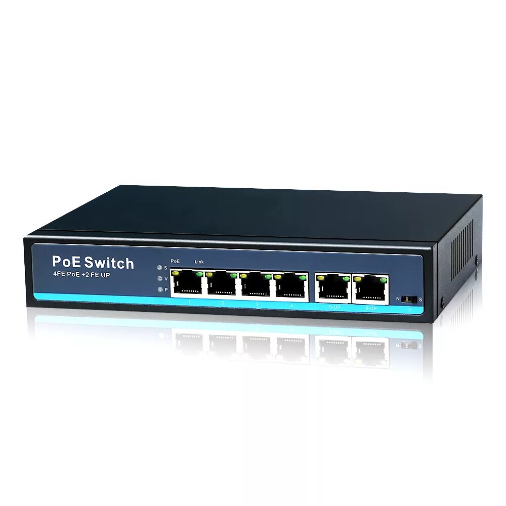 POE коммутатор 4 порта. POE Switch 16 Port для видеонаблюдения. POE Switch 4+2. POE коммутатор для IP камер 4 порта.