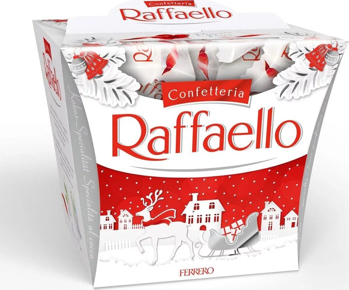 Рафаэлло кто производитель. Конфеты Раффаэлло 150г. Конфеты Раффаэлло (т15) 150 г. Набор конфет Raffaello 150 г. Raffaello конфеты 150г 15т.