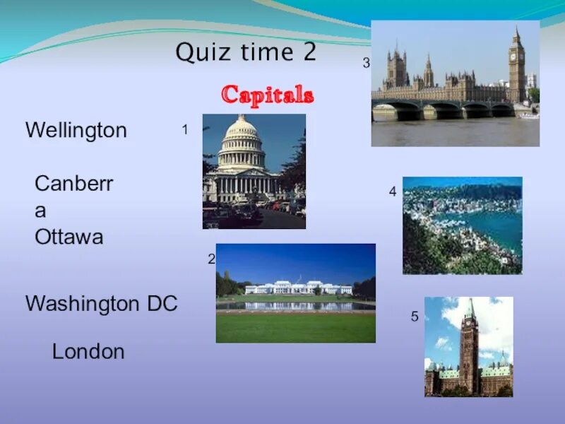 Презентация на тему экономика англии. Capitals of the world. The usa is the largest english speaking country. The capital of your country. London is the capital of great britain.