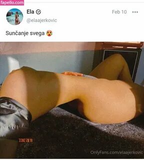 Ela Jerkovic  elaajerkovic Nude Leaked OnlyFans Photo #3 - Fapello.