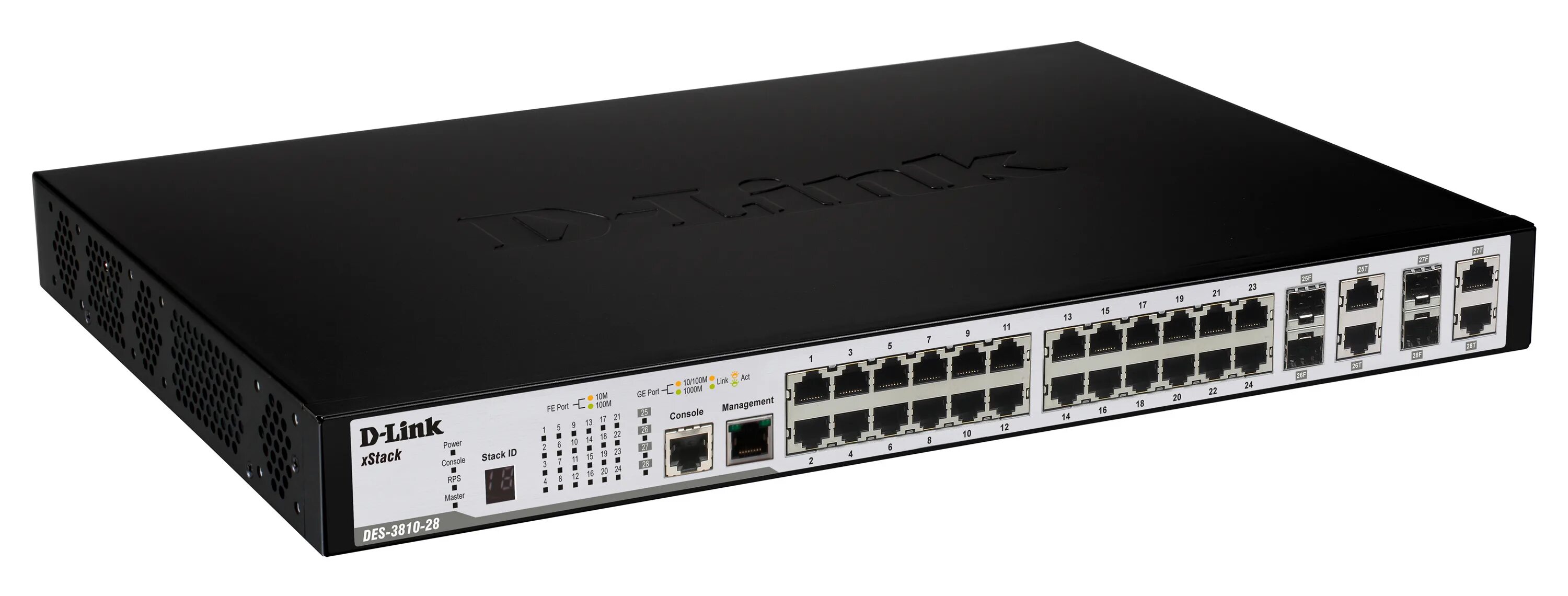 Sfp t 10 100 1000. Коммутатор d-link des-3810-28. коммутатор управляемый стекируемый l3 с 24 портами. des-3810-28. accton коммутатор управляемый l2 24-100base-tx+4-1000base-t/sfp slot(ecs3510-28t.