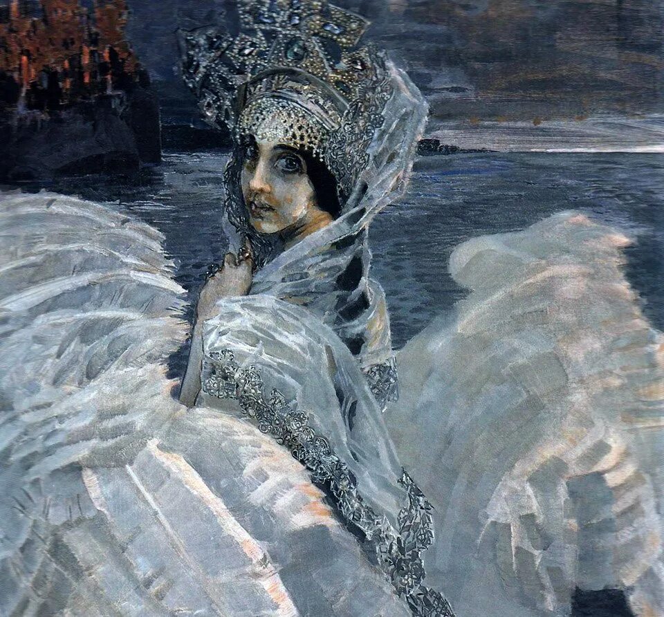 М а царевна лебедь. Врубель царевна лебедь оригинал.
