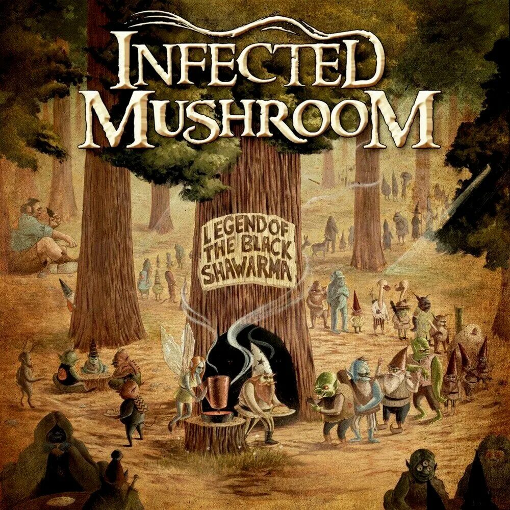 Black Shawarma infected Mushroom. Infected Mushroom Legend of the Black Shawarma. Infected Mushroom логотип. Infected Mushroom обложки альбомов. Mushroom слушать