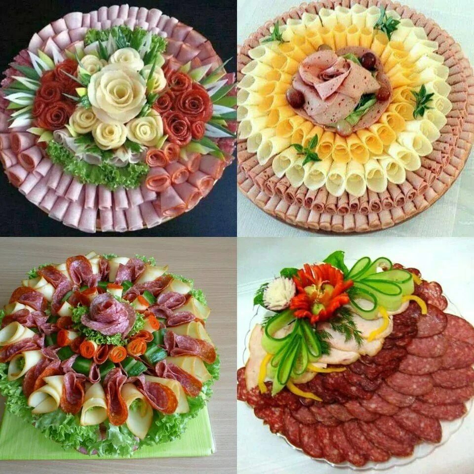 Нарезки сборниках. Мясное ассорти. Мясная нарезка. Красиво уложить нарезку из колбасы. Колбасная нарезка.