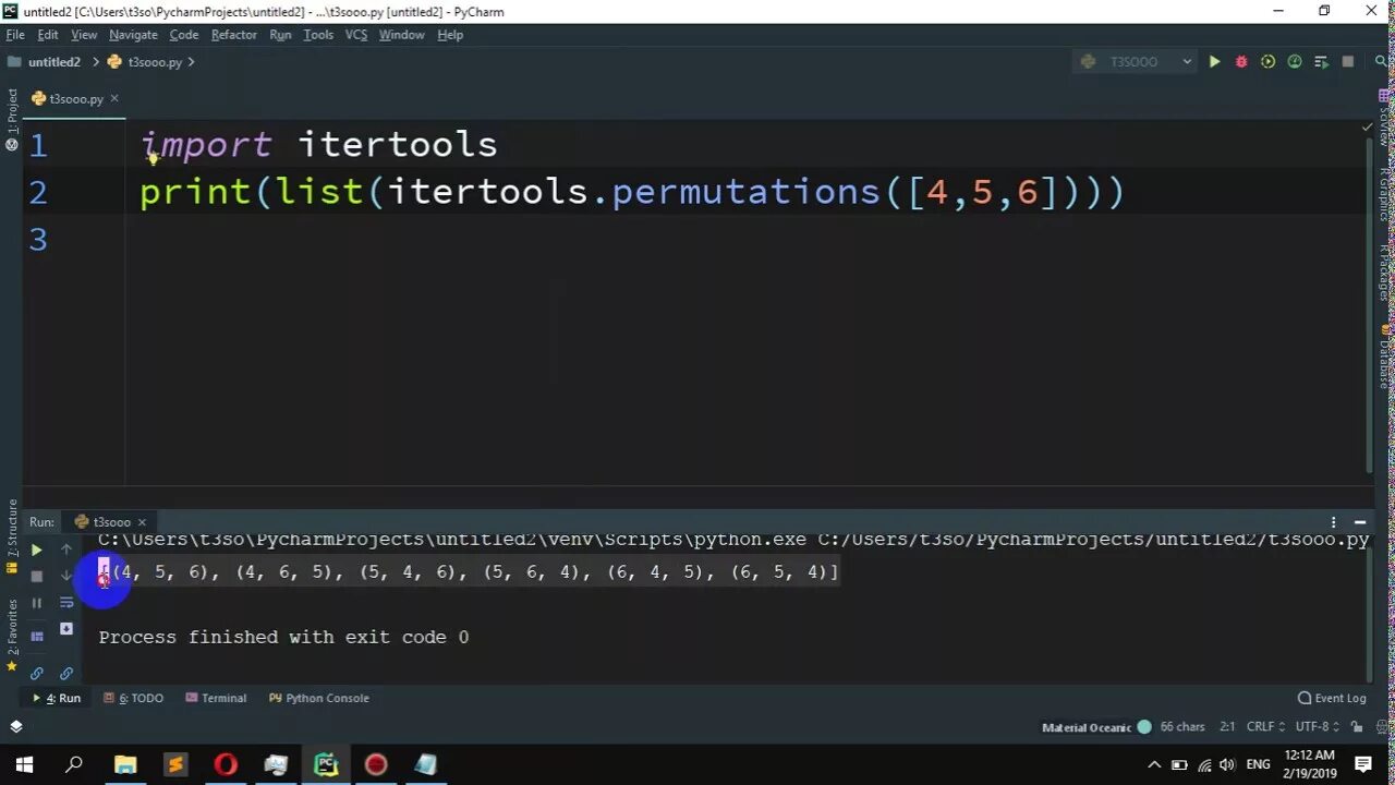 Itertools в питоне. Терминал Python. Permutations Python. Функция permutations в питоне.