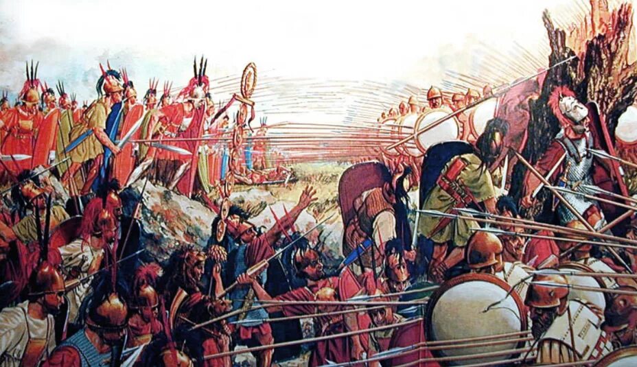 Греция была завоевана римлянами в период