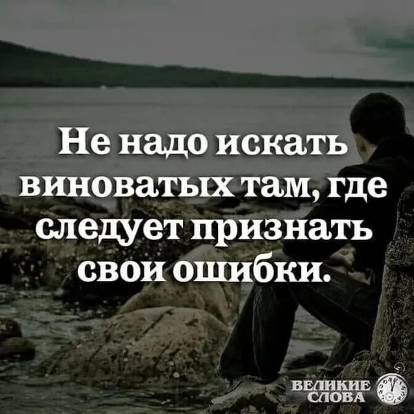 Несчастье относиться. Цитаты о людях которые не признают свои ошибки. Не ищите виноватых цитаты. Признать свои ошибки это. Статусы про ошибки.