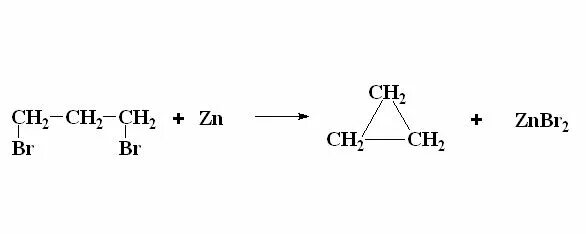 Zn br2 koh. 1 3 Дибромпропан циклопропан. Циклопропан и ch2br- ch2-ch2br. X1 ZN циклопропан. 1,3 – Дибромпропан из циклопропана.
