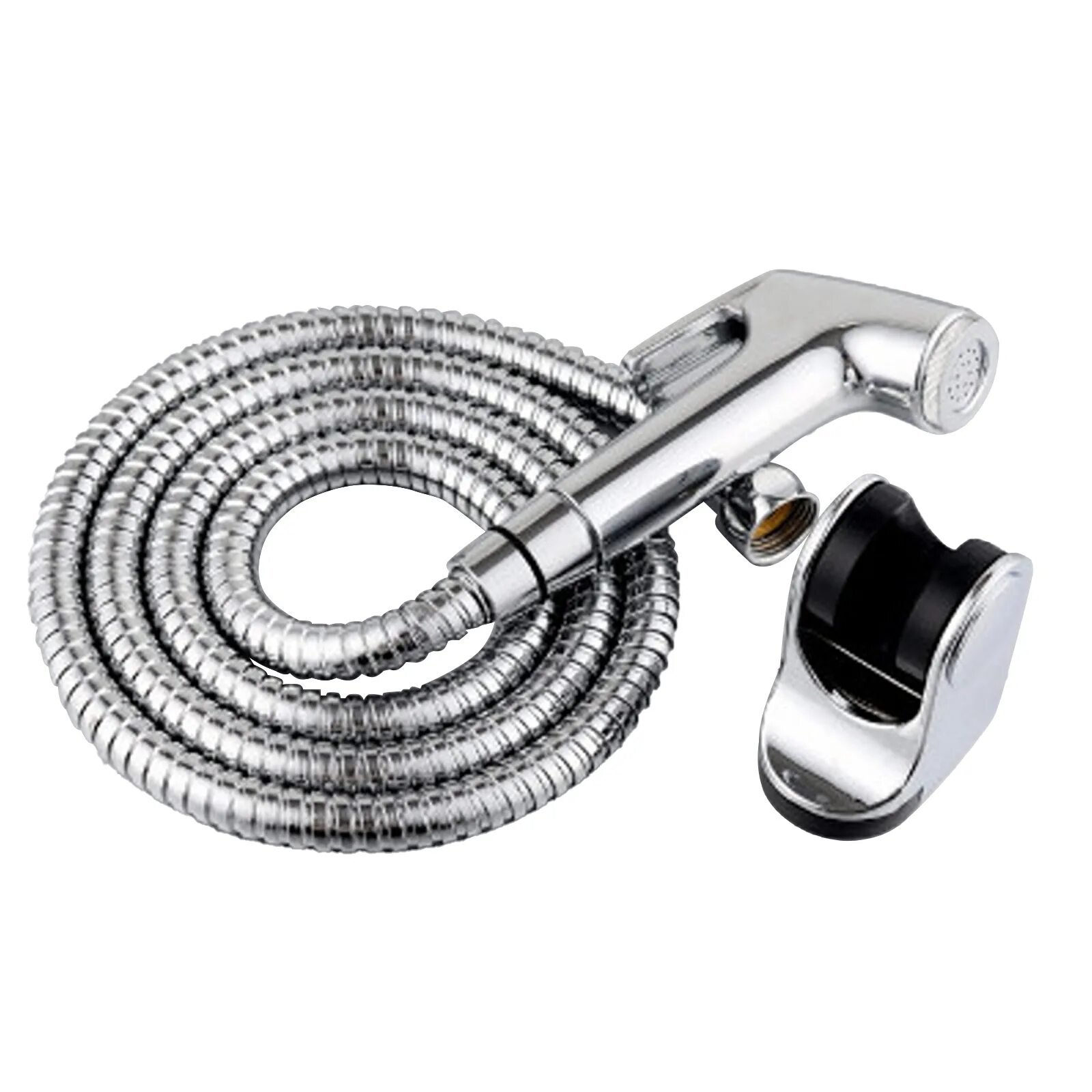 Лейка для биде Solone SHS-2110. Shattaf Bidet Spray. Bidet Spray Chrome with Hose. Шланг для душа комплект