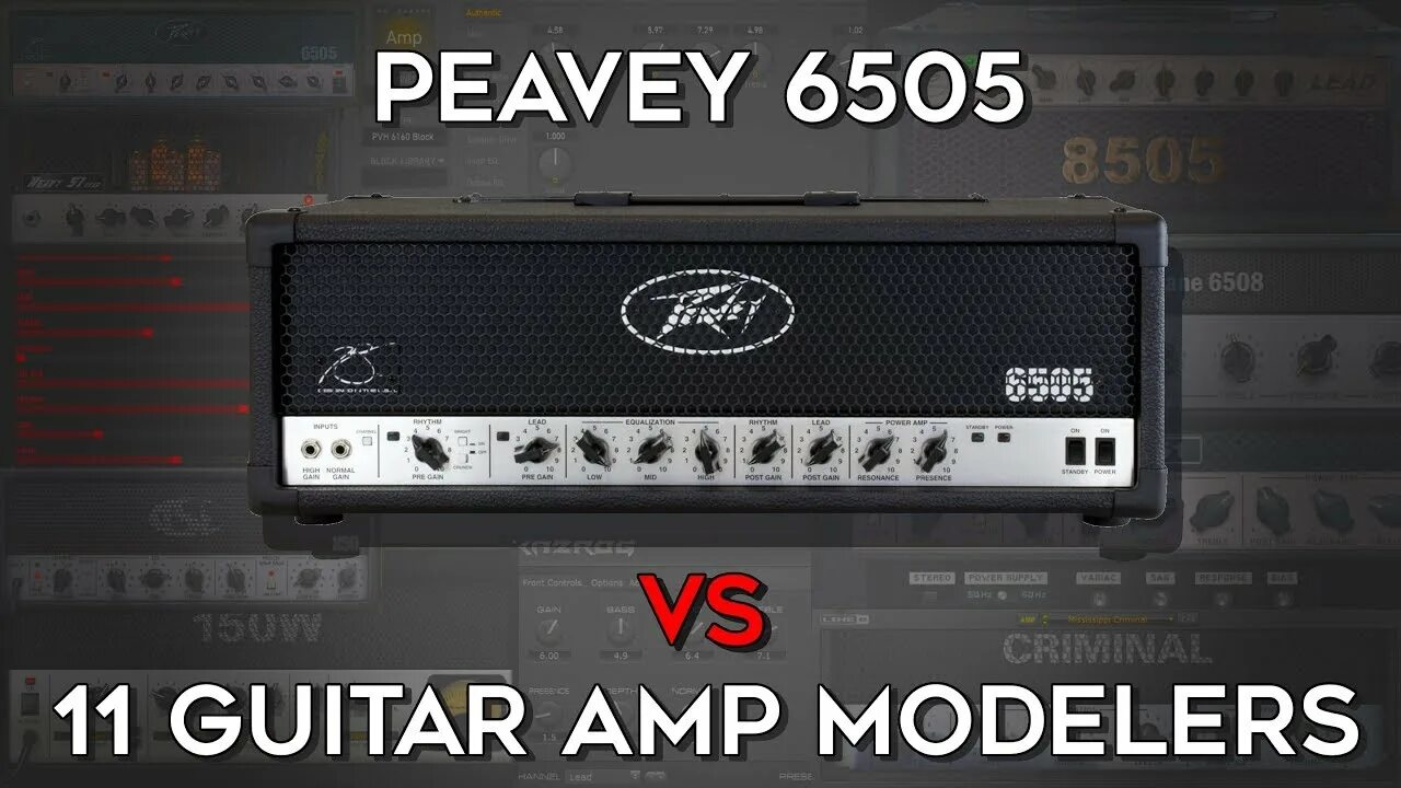 Amp modeling. Peavey amp. peavey 5150. 5150 vst. peavey 6505+ cab.