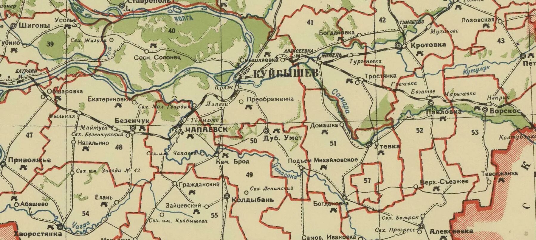 Карта Куйбышевской области 1940. Карта Куйбышевской области 1960 года. Карта Куйбышевской области 1930 года. Советские карты Куйбышевская область.