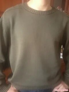 Реглан погон спицами сверху мужской