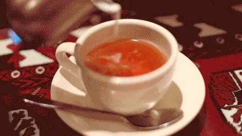 Гифка чай