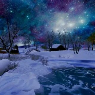 Midnight winter