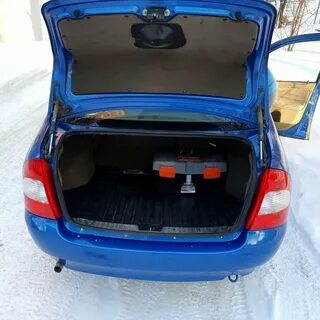 Калина седан газовый багажника