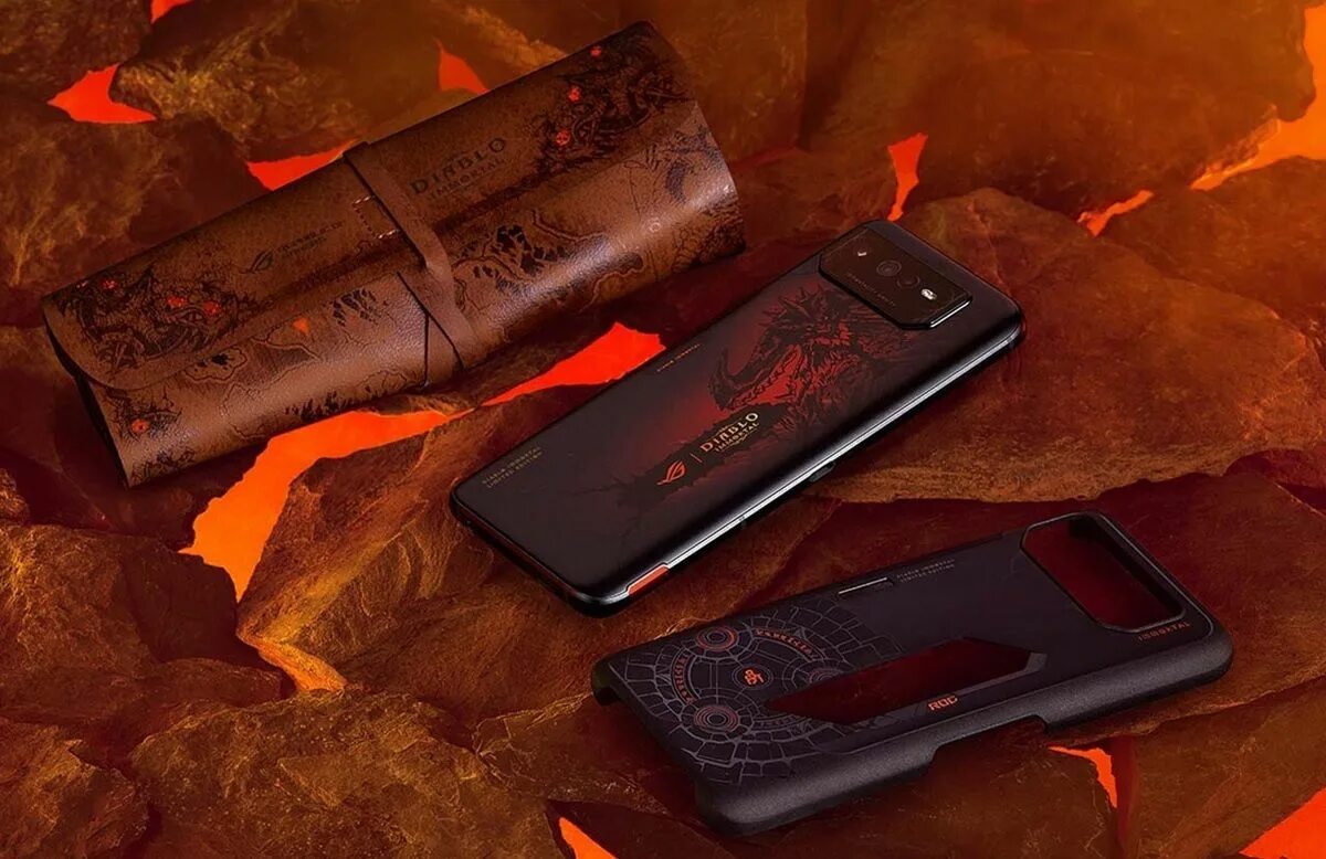 ASUS ROG Phone 6 Diablo. ASUS ROG Diablo Immortal. ASUS ROG Phone 6 Diablo Immortal. Смартфон для Diablo Immortal. Рог 7 про