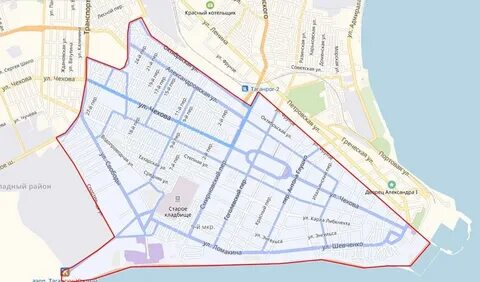 Карта таганрога в реальном времени