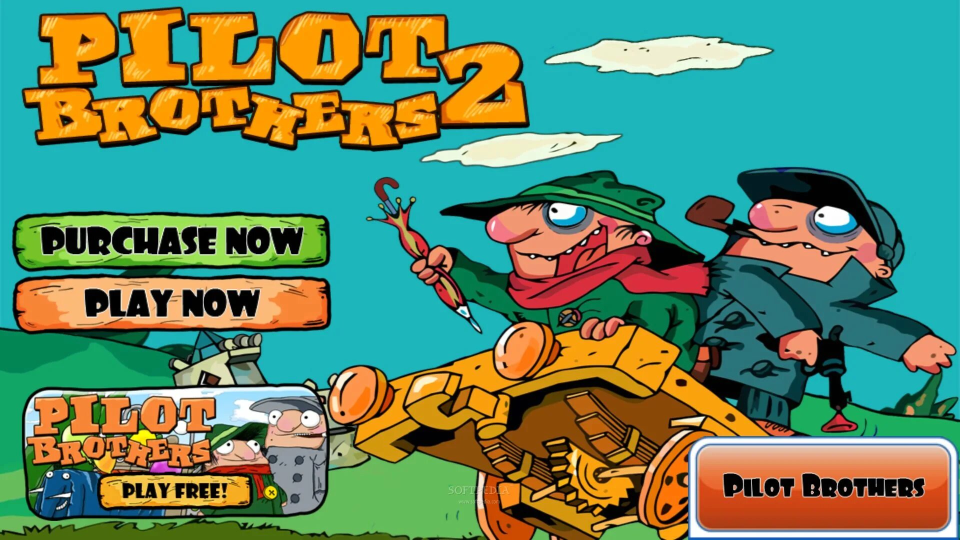 Pilot brothers. Братья пилоты. Братья пилоты игра. Pilot brothers II. Братья пилоты носорог.