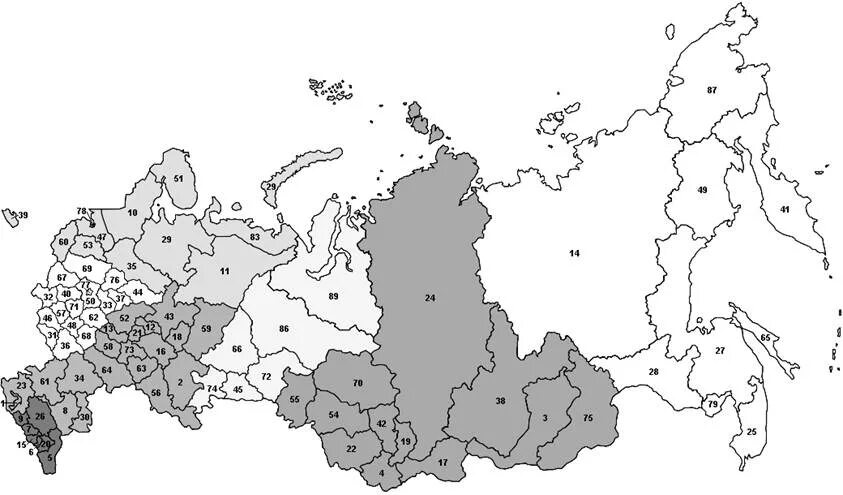 Административно территориальное деление россии карта. Карта федеративного устройства России с субъектами. Контурная карта России субъекты РФ. Карта РФ субъекты Федерации 2022. Федеральные округа Российской Федерации контурная карта.